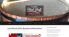 Desktop Screenshot of blackdraftdistillery.com